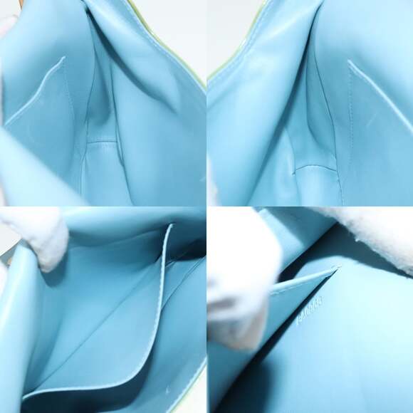 LOUIS VUITTON Monogram Vernis Thompson Street Bag Baby Blue M91009 - Picture 12 of 12